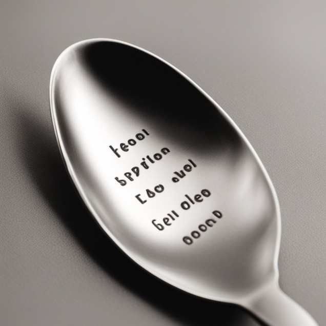 Гравірування на ложках, виделках Фото