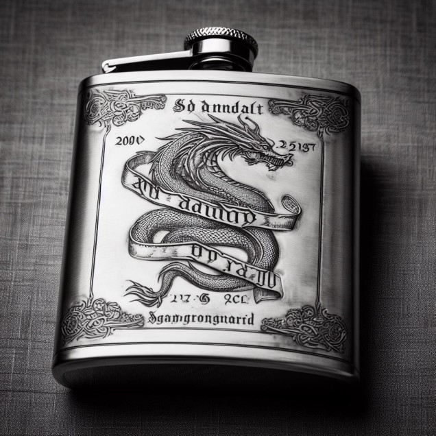 Гравірування фляги Фото