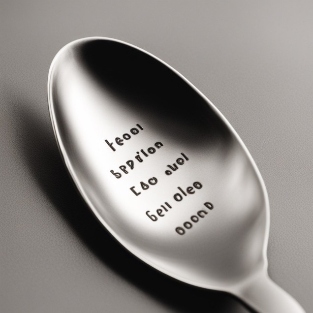 Гравірування на ложках, виделках Фото