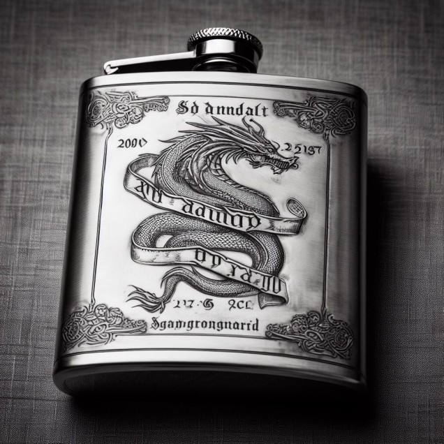 Гравірування фляги Фото