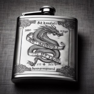 Гравірування фляги